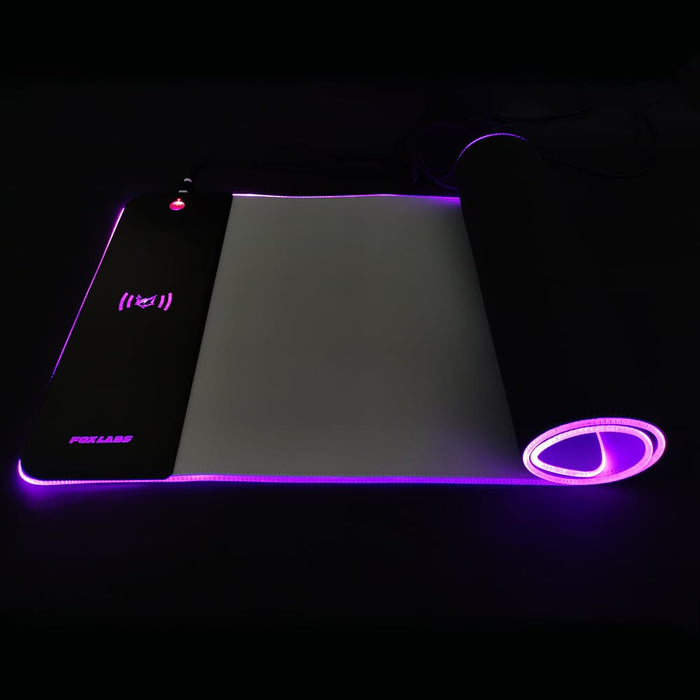 Magic Carpet (V1.5) Wireless Charging RGB Gaming Mouse Pad