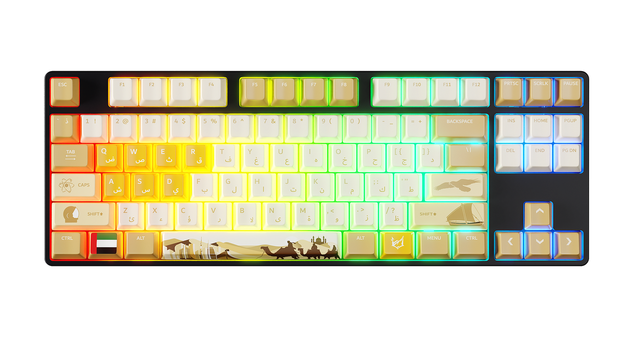 Mirage 87 - UAE Limited Edition Gaming Keyboard